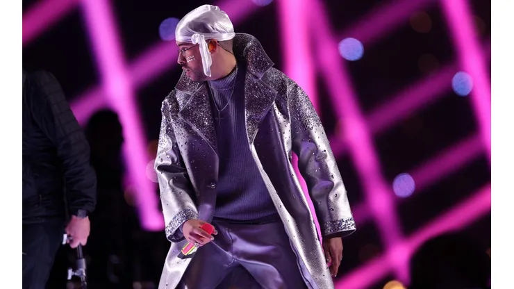 Bad Bunny en el show del Super Bowl