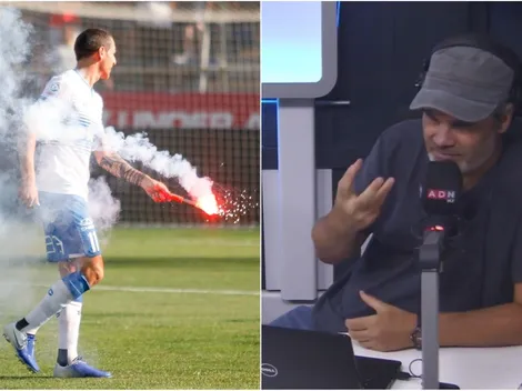 Guarello felicita a Aued por encarar a los encapuchados: "Hay que tener pelotas para hacer eso"