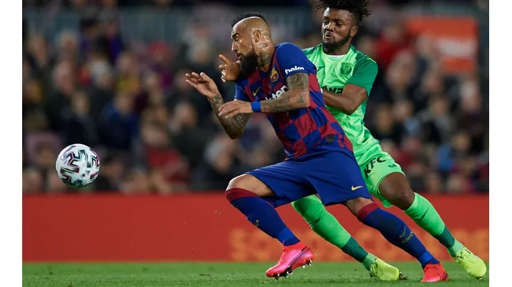 Arturo Vidal se perdió el último partido de Barcelona por lesión pero quiere volver