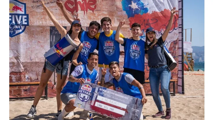 "Ah no puedo" se quedó con el cupo de Viña del Mar del Red Bull Neymar Jr’s Five.