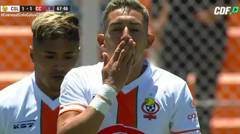 Reynero marcó los dos goles de Cobresal