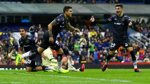Bruno Romo anotó con espectacular palomita su primer gol en el fútbol mexicano