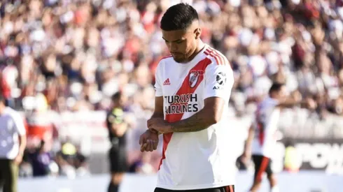 Paulo Díaz se fue expulsado