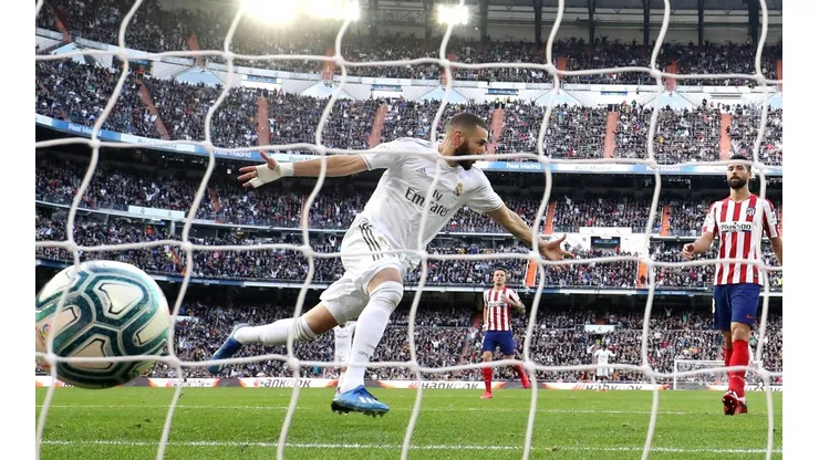 El Gato Benzema decide el derbi en favor del Real Madrid