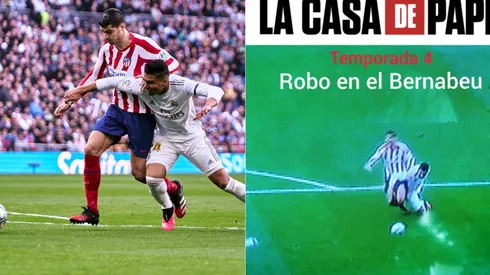 Leyenda del Aleti ironiza con penal no cobrado en el derbi y se acuerda de la Casa de Papel