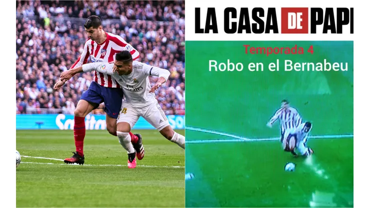 Leyenda del Aleti ironiza con penal no cobrado en el derbi y se acuerda de la Casa de Papel