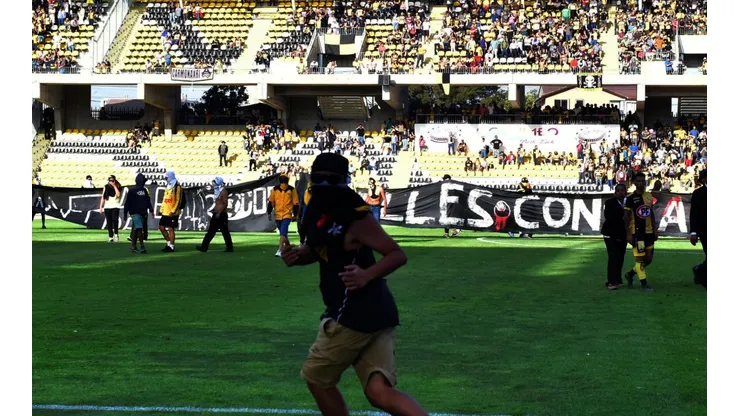 El delantero condenó lo sucedido en el partido de Coquimbo ante Audax.