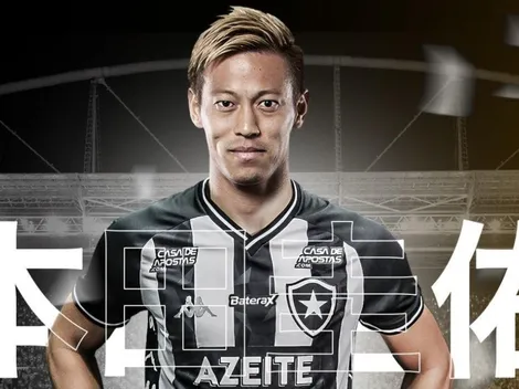 Botafogo sorprende con el fichaje del japonés Keisuke Honda