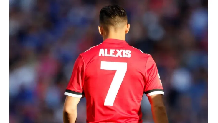 Alexis Sánchez vistió la 7 de Manchester United entre 2018 y 2019