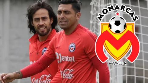 Jorge Valdivia y Gonzalo Jara fueron compañeros en la selección chilena y hoy lo serán en Morelia