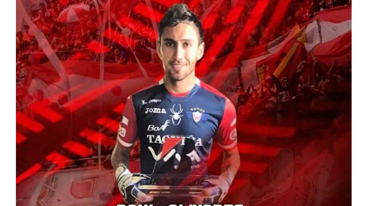 El portero vuelve a jugar en Chile tras su paso en Bolivia.