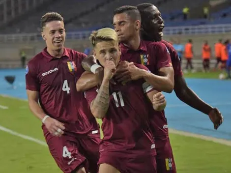 Venezuela se pone en ventaja: golazo de Soteldo a Argentina