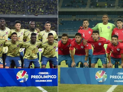 Ver EN VIVO Colombia vs Chile por el Preolímpico Sub 23 de Colombia 2020