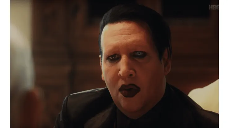 Marilyn Manson conversa con "el Papa"