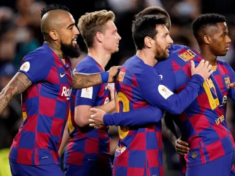 El Rey Arturo titular: goleada del Barcelona y clasificación culé