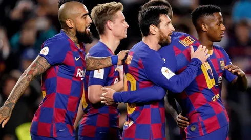 Goleada y clasificación del Barcelona