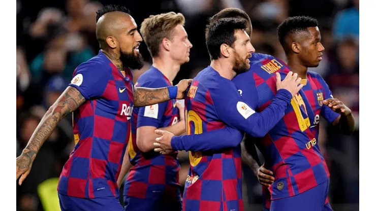 Goleada y clasificación del Barcelona