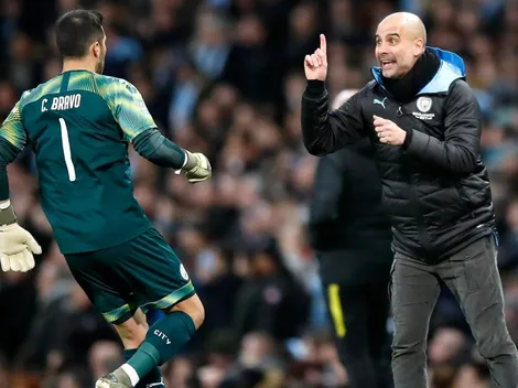 Pep Guardiola deposita toda su confianza en Claudio Bravo