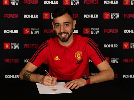 Manchester United anuncia el fichaje de Bruno Fernandes