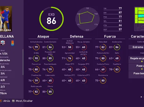 Orellana elegido como el mejor jugador del Eibar en PES 2020