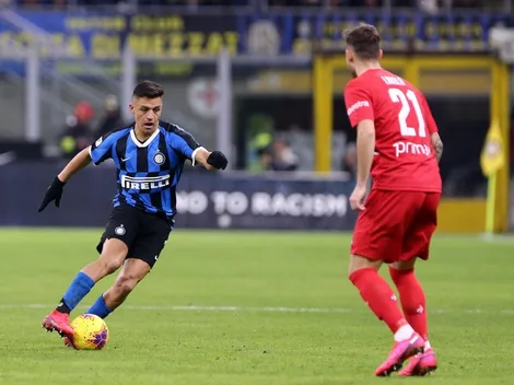 Alexis es fijo en Inter y Eriksen debuta como titular en el asalto de Inter