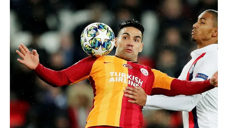 Falcao llegó esta temporada al Galatasaray y lleva 6 goles en 15 partidos