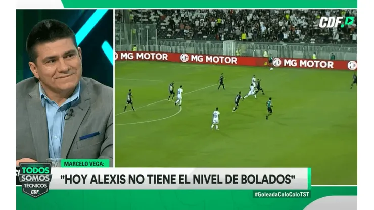 Marcelo Vega asegura que el momento de Marcos Bolados es superior al de Alexis Sánchez