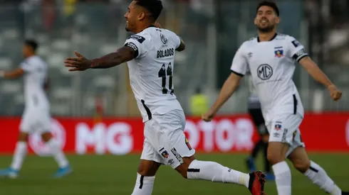 Bolados celebra el 1-0 ante Palestino.