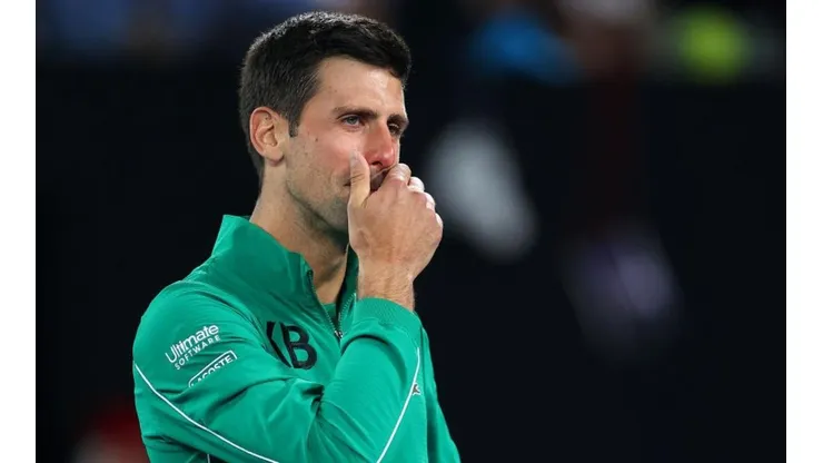 Nole lloró por su amigo