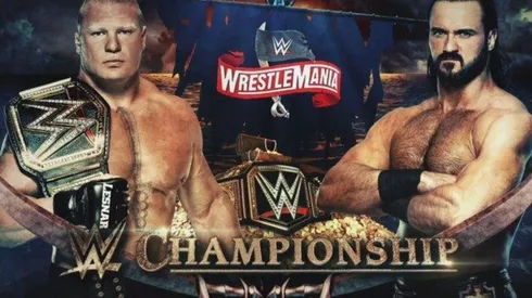 McIntyre reta a Lesnar por el título de WWE en WrestleMania