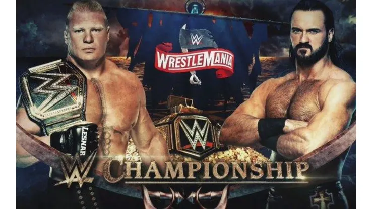 McIntyre reta a Lesnar por el título de WWE en WrestleMania