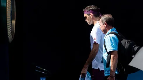 Roger habló de su lesión