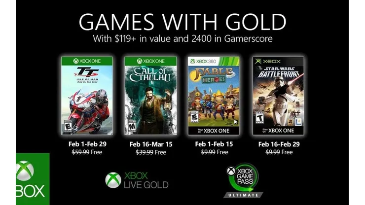 Un clásico de Star Wars lidera los juegos gratis de Xbox Live Gold