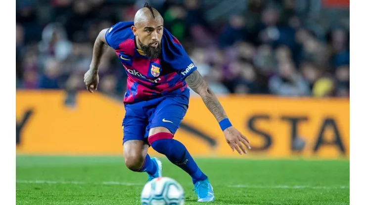 Arturo Vidal solo ha sido titular en un partido de Barcelona tras la llegada de Quique Setién