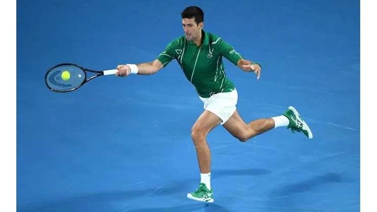 El serbio ganó en tres sets