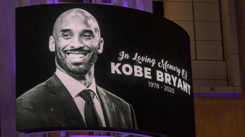 Tributo a Kobe en el Staples Center.