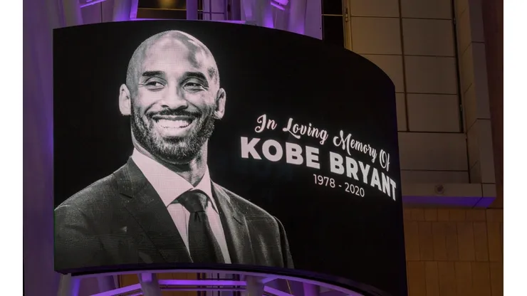 Tributo a Kobe en el Staples Center.
