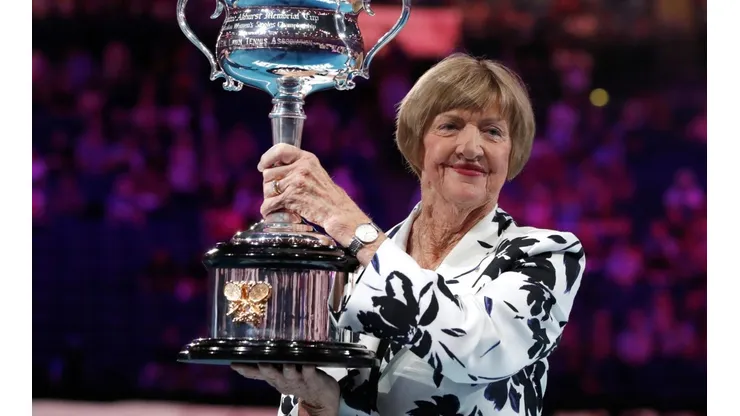 El homenaje a Margaret Court.