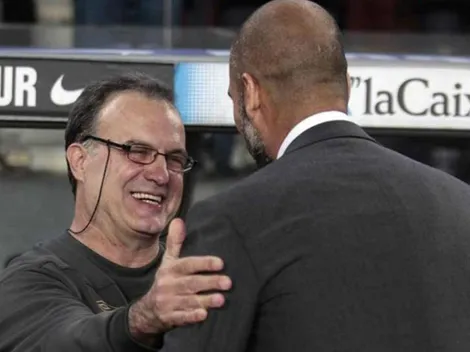 Guardiola: "Bielsa es quizás el mejor DT del mundo"