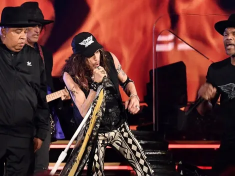 Aerosmith sorprende en los Grammys al actuar junto a Run DMC