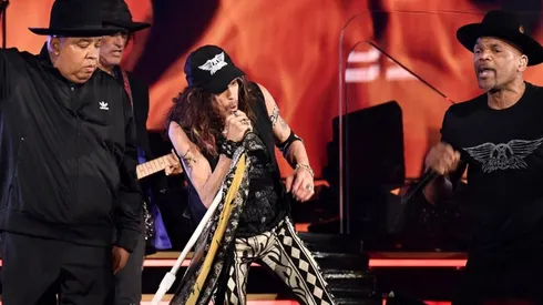 Aerosmith sorprende en los Grammys al actuar junto a Run DMC