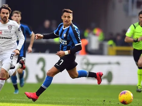 Inter confirma: "La expulsión de Lautaro puede ser una oportunidad para Alexis"