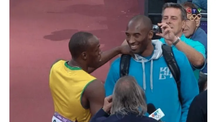 Bolt se despide de Kobe Bryant