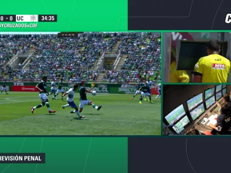 La UC adelanta a Wanderers tras mano penal que había pasado inadvertida
