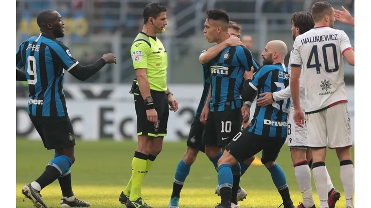 La furia de Lautaro Martínez.