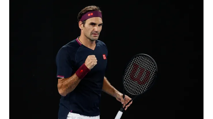 Federer viene de un agotador partido.