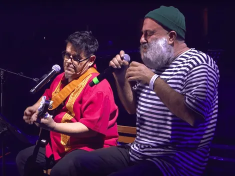 Joe Vasconcellos y "El Macha" interpretan "Ciudad Traicionera"