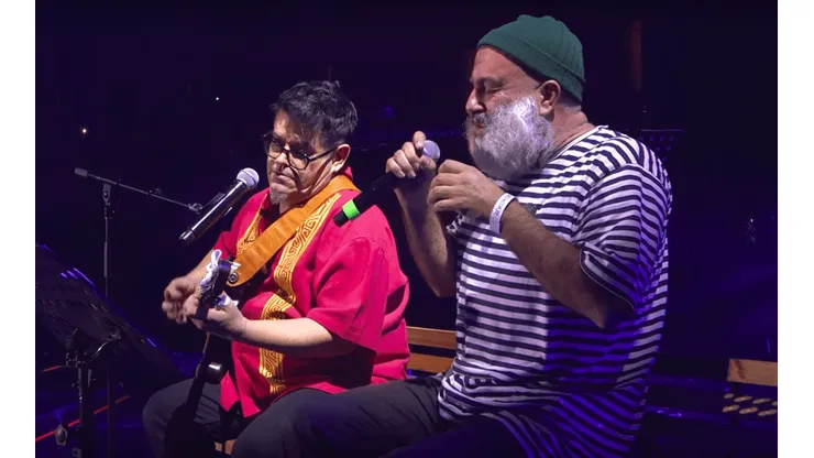 Joe Vasconcellos y "El Macha" interpretan "Ciudad Traicionera"