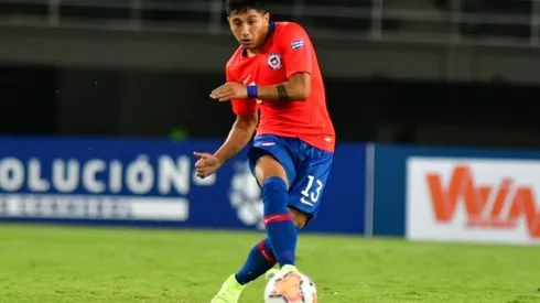 Camilo Moya en el Preolímpico Sub 23.