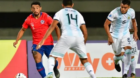 Chile peleó ante Argentina, pero no pudo.